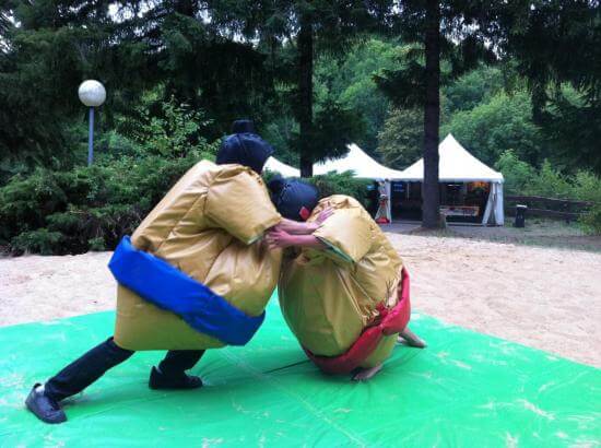 gonflable sumo